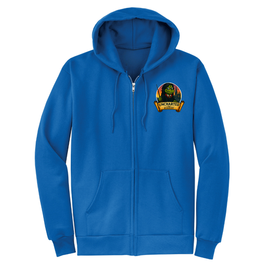 Uncharted Zipper Hoodie (Royal)